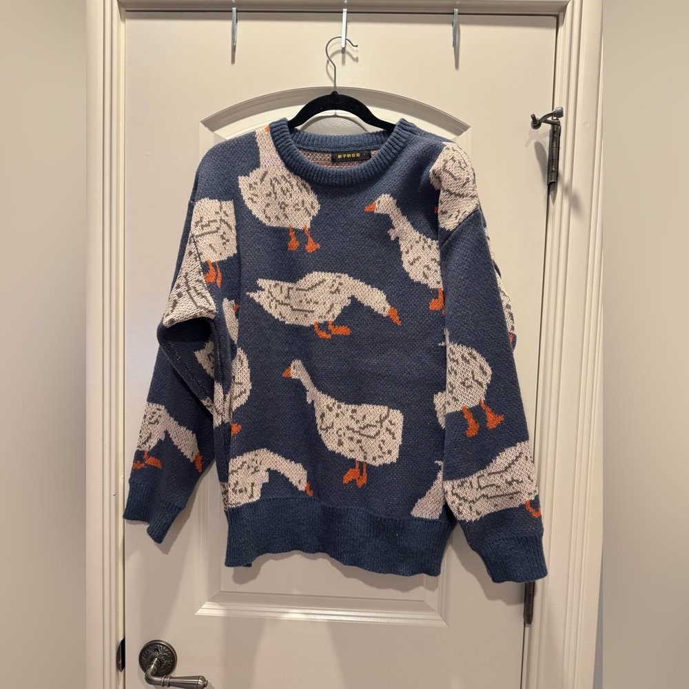Goose sweater